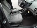Jet Black/Dark Titanium 2013 Chevrolet Sonic LS Hatch Interior Color
