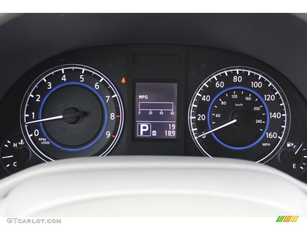 2013 Infiniti G 37 Journey Sedan Gauges Photo #76969228