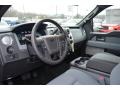 Steel Gray 2013 Ford F150 XLT SuperCrew Interior Color