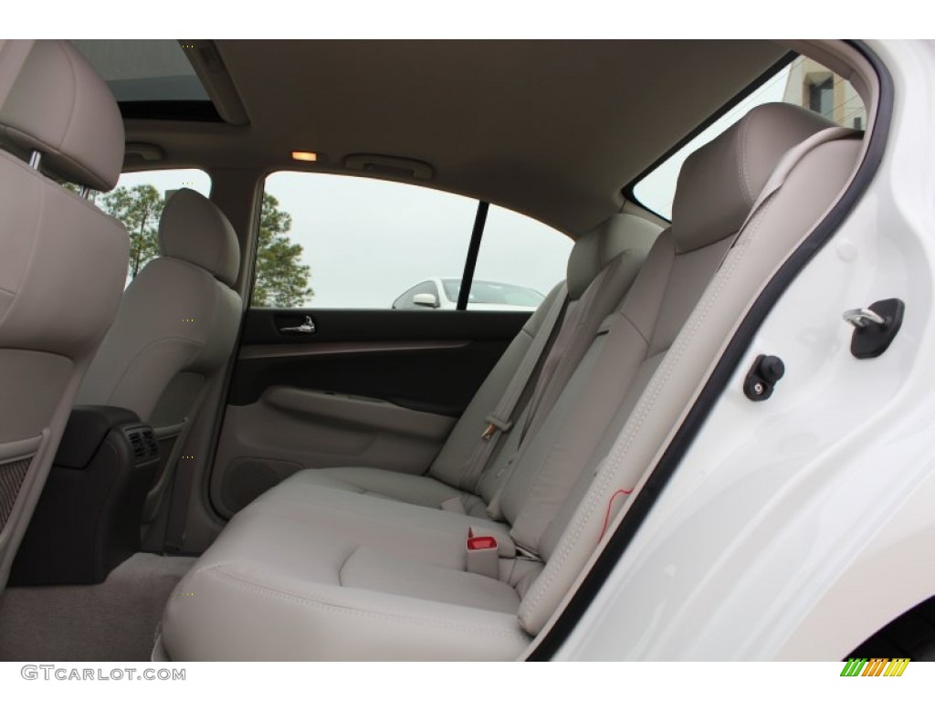 2013 Infiniti G 37 Journey Sedan Rear Seat Photo #76969408