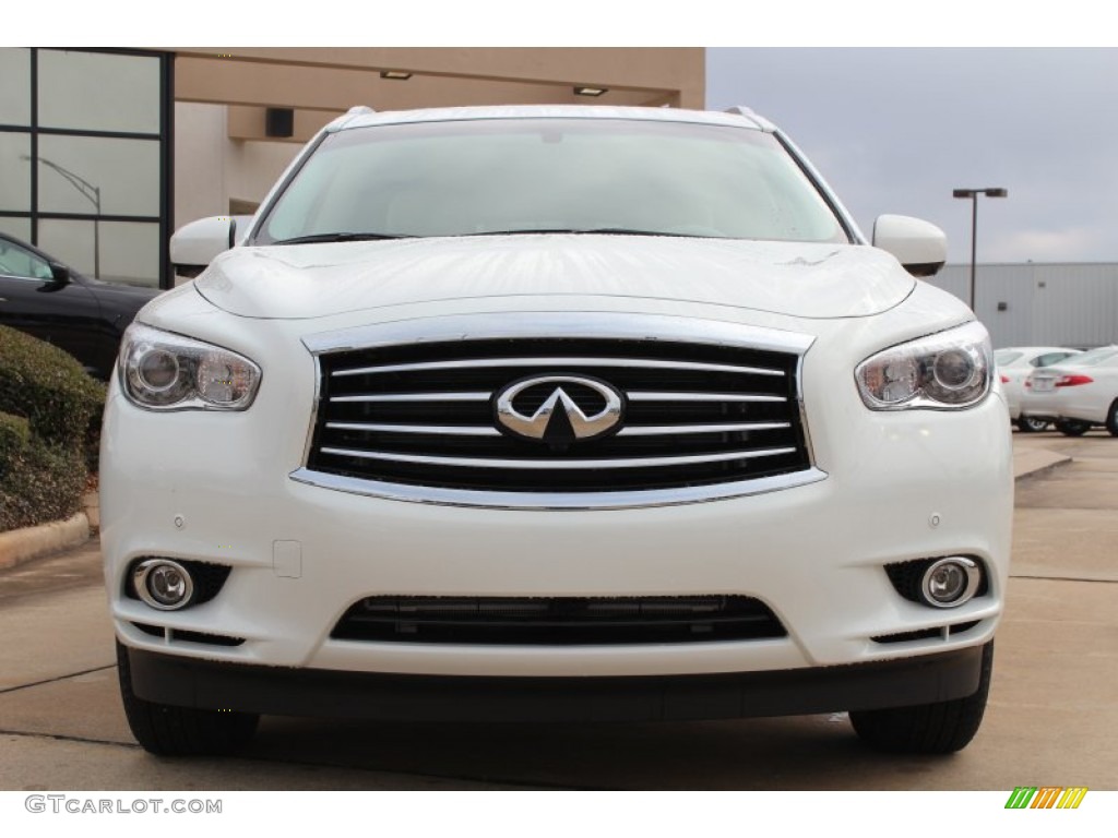 Moonlight White 2013 Infiniti JX 35 AWD Exterior Photo #76969781