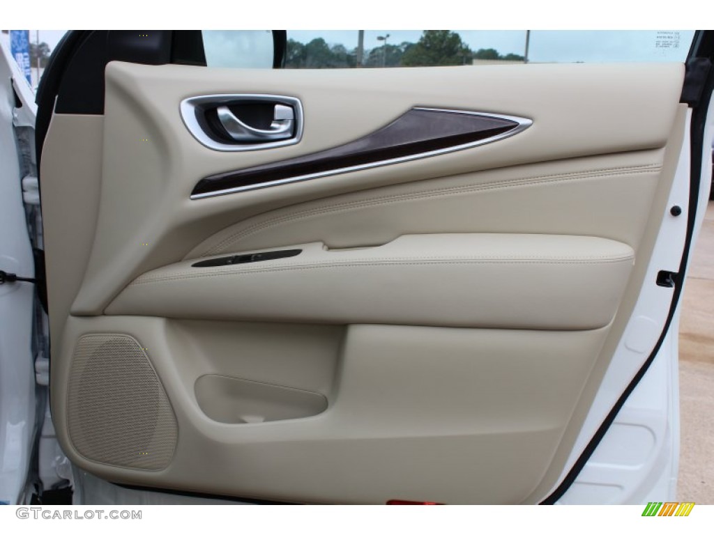 2013 Infiniti JX 35 AWD Wheat Door Panel Photo #76970031