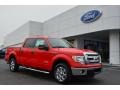 2013 Race Red Ford F150 XLT SuperCrew  photo #1