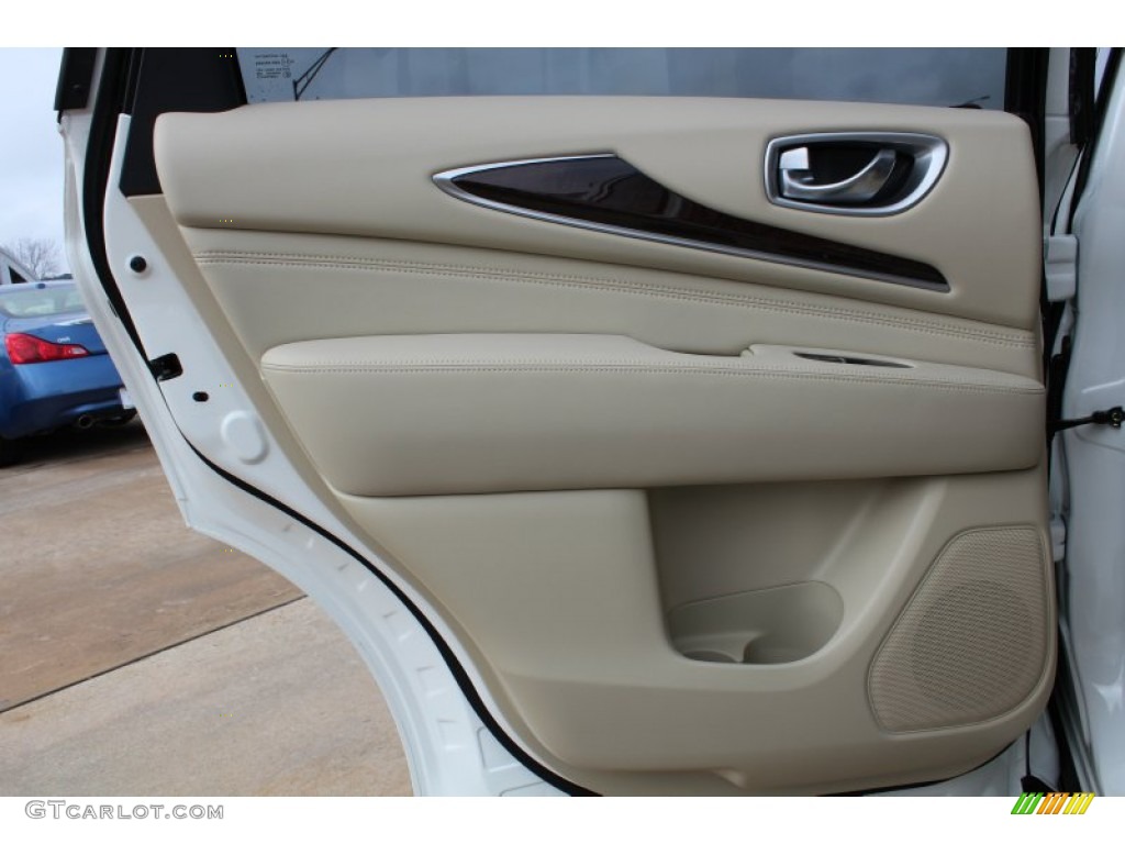 2013 Infiniti JX 35 AWD Wheat Door Panel Photo #76970077