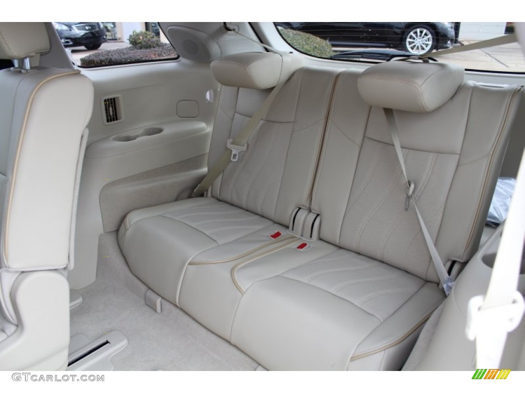Wheat Interior 2013 Infiniti JX 35 AWD Photo #76970155