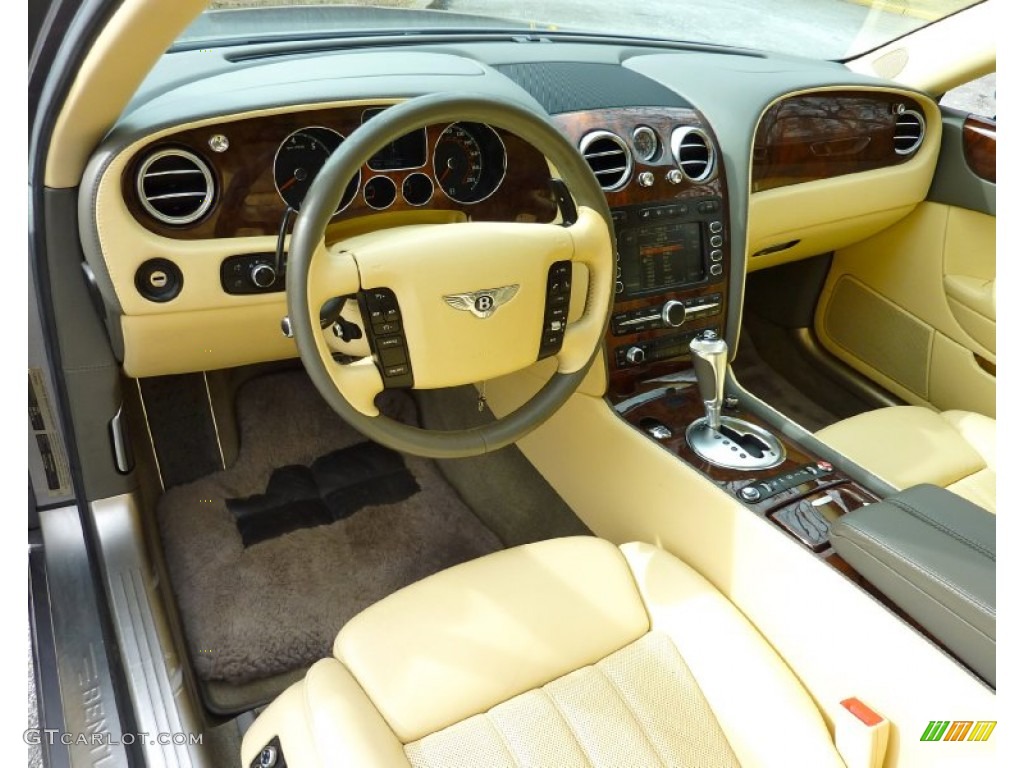 Saffron Interior 2007 Bentley Continental Flying Spur Standard Continental Flying Spur Model Photo #76970262