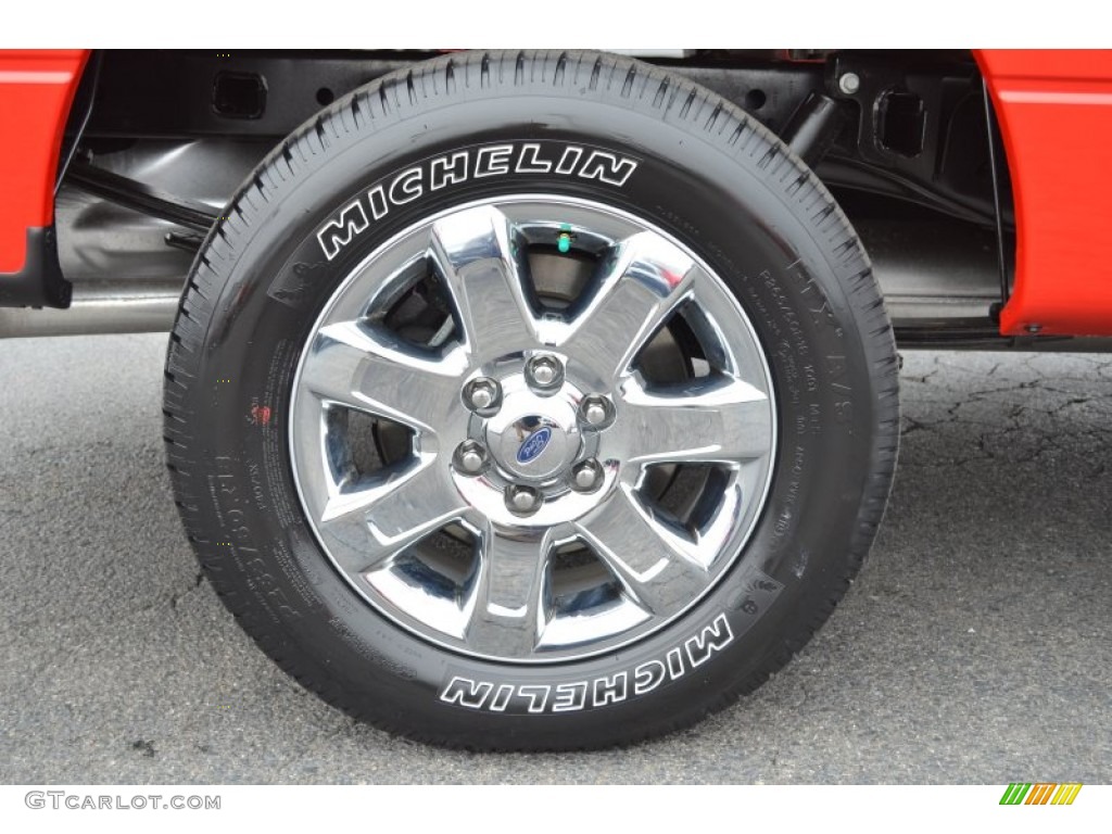 2013 Ford F150 XLT SuperCrew Wheel Photo #76970487