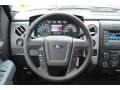 Steel Gray Steering Wheel Photo for 2013 Ford F150 #76970624