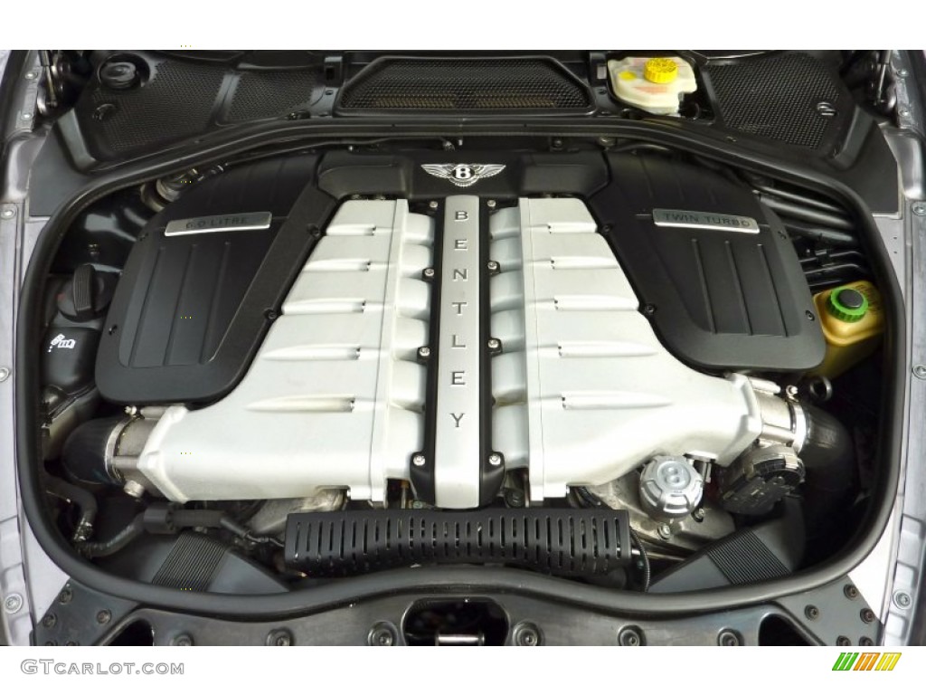 2007 Bentley Continental Flying Spur Standard Continental Flying Spur Model 6.0L Twin-Turbocharged DOHC 48V VVT W12 Engine Photo #76970751