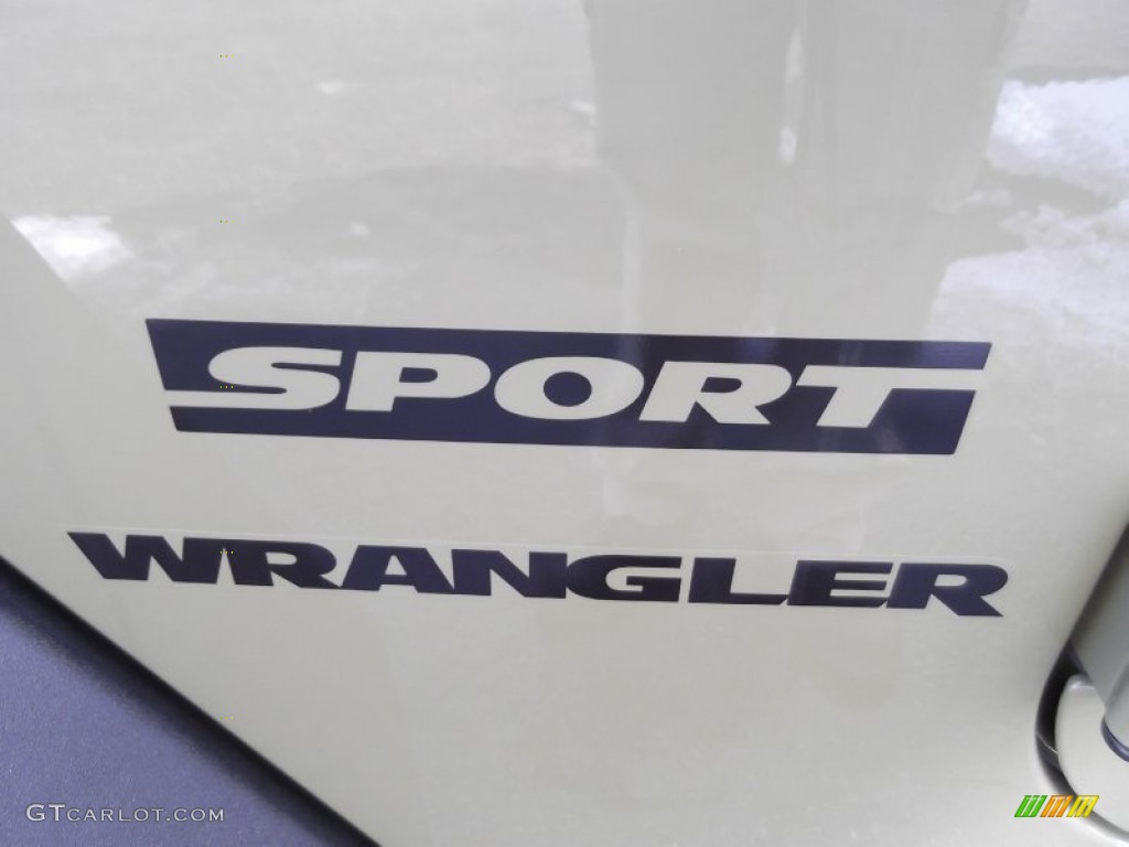 2013 Jeep Wrangler Sport S 4x4 Marks and Logos Photo #76970799