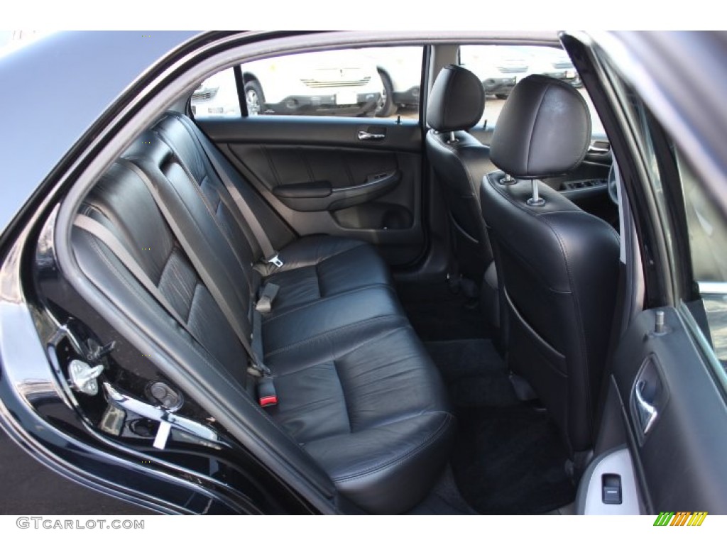 2007 Honda Accord EX-L V6 Sedan Rear Seat Photo #76971019