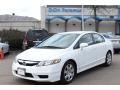 Taffeta White - Civic LX Sedan Photo No. 1