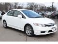 Taffeta White - Civic LX Sedan Photo No. 3