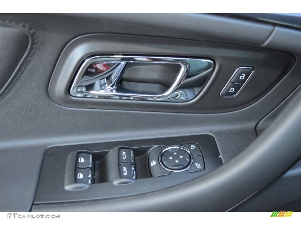 2013 Taurus SHO AWD - Ruby Red Metallic / SHO Charcoal Black/Mayan Gray Miko Suede photo #9