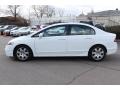 Taffeta White - Civic LX Sedan Photo No. 8