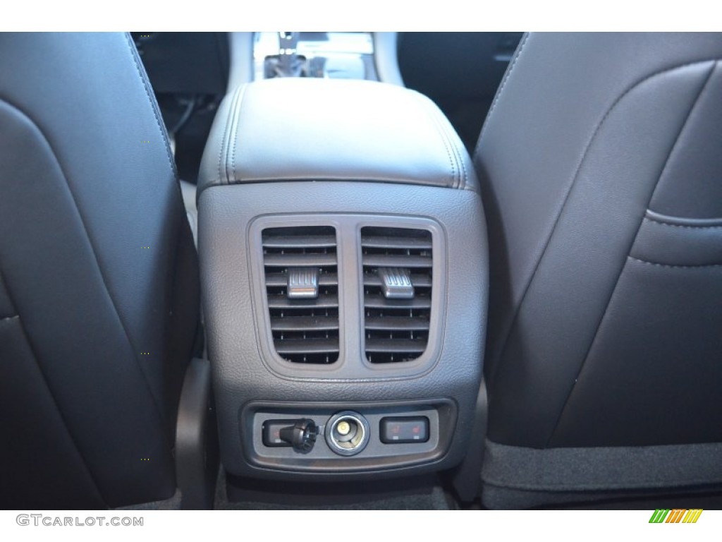 2013 Taurus SHO AWD - Ruby Red Metallic / SHO Charcoal Black/Mayan Gray Miko Suede photo #23