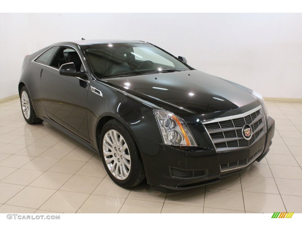 Black Ice Metallic 2011 Cadillac CTS 4 AWD Coupe Exterior Photo #76971721