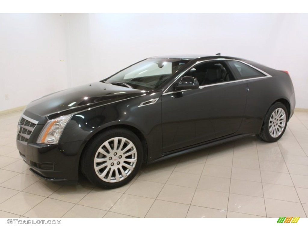 Black Ice Metallic 2011 Cadillac CTS 4 AWD Coupe Exterior Photo #76971757