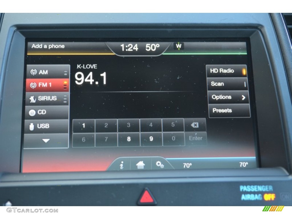 2013 Taurus SHO AWD - Ruby Red Metallic / SHO Charcoal Black/Mayan Gray Miko Suede photo #38