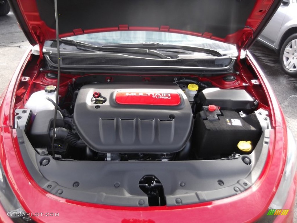 2013 Dodge Dart Rallye 1.4 Liter Turbocharged SOHC 16-Valve MultiAir 4 Cylinder Engine Photo #76971985
