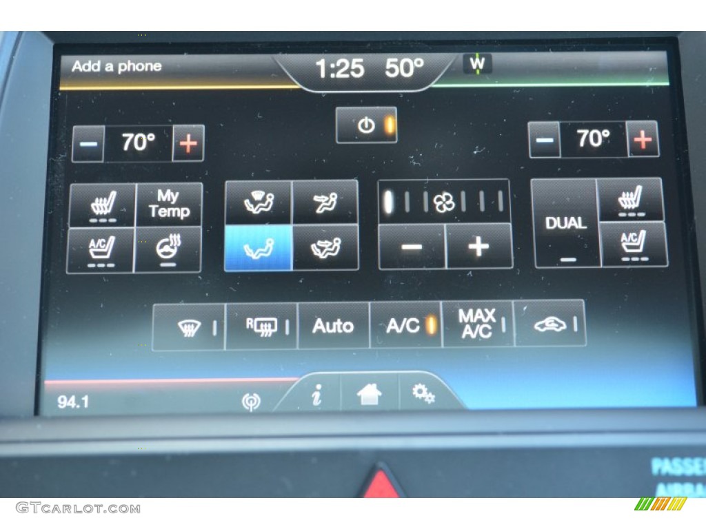 2013 Taurus SHO AWD - Ruby Red Metallic / SHO Charcoal Black/Mayan Gray Miko Suede photo #40