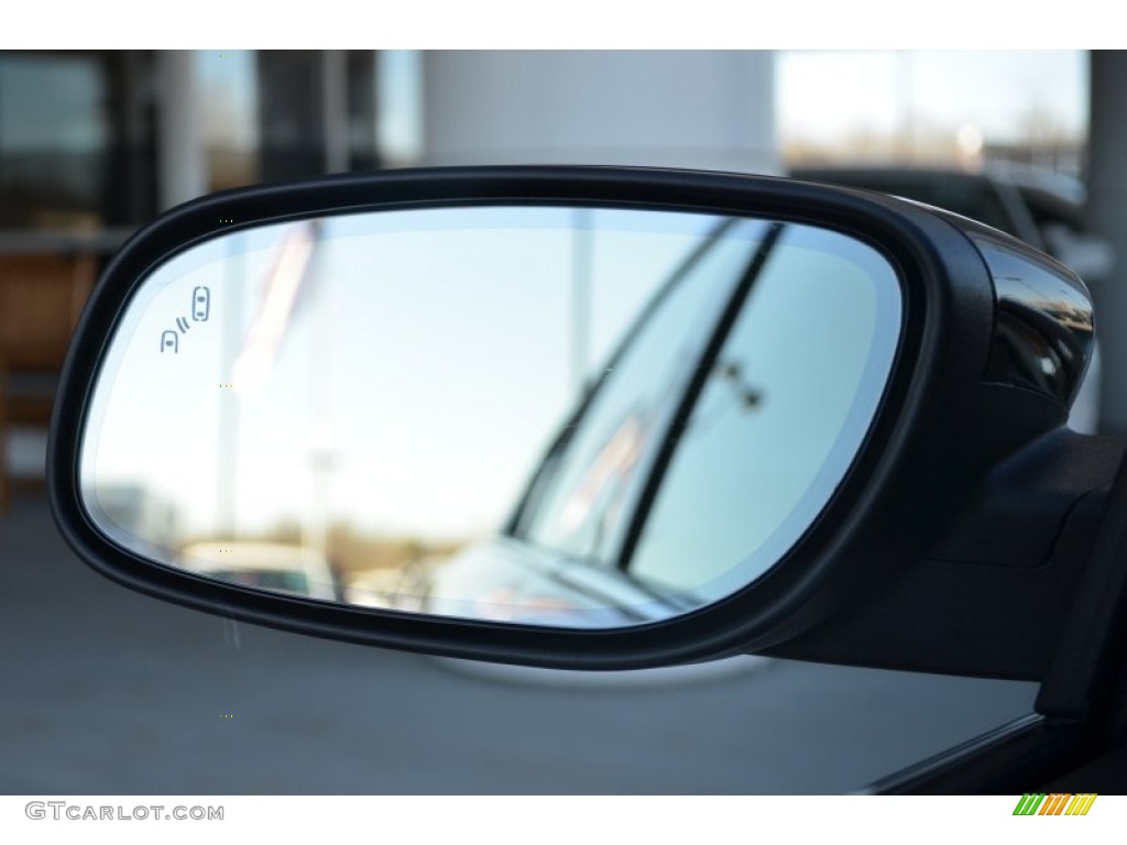 2013 Taurus SHO AWD - Ruby Red Metallic / SHO Charcoal Black/Mayan Gray Miko Suede photo #50