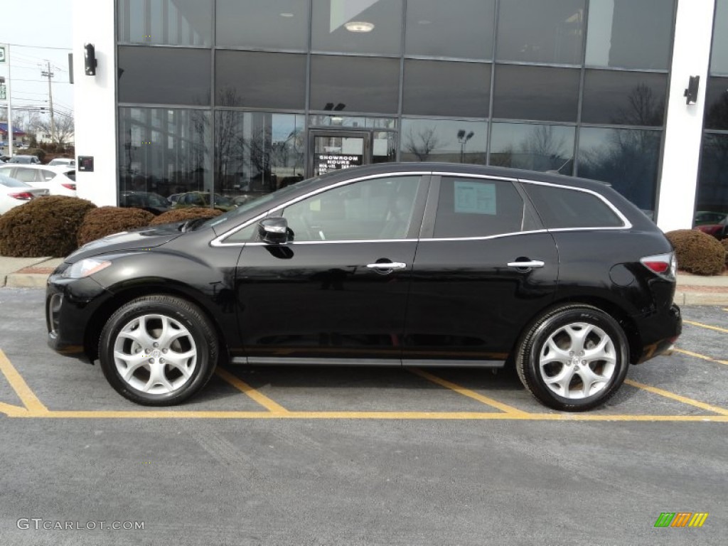 Brilliant Black 2010 Mazda CX-7 s Grand Touring AWD Exterior Photo #76972460