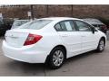 Taffeta White - Civic LX Sedan Photo No. 5