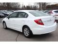 Taffeta White - Civic LX Sedan Photo No. 7