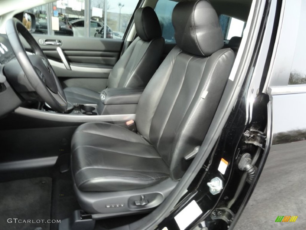 Black Interior 2010 Mazda CX-7 s Grand Touring AWD Photo #76972777