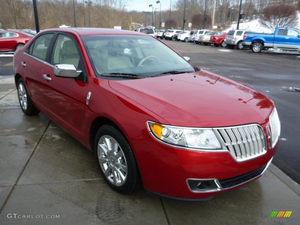 Red Candy Metallic 2011 Lincoln MKZ FWD Exterior Photo #76973152