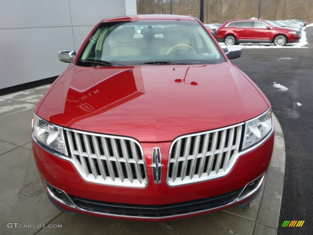 Red Candy Metallic 2011 Lincoln MKZ FWD Exterior Photo #76973176