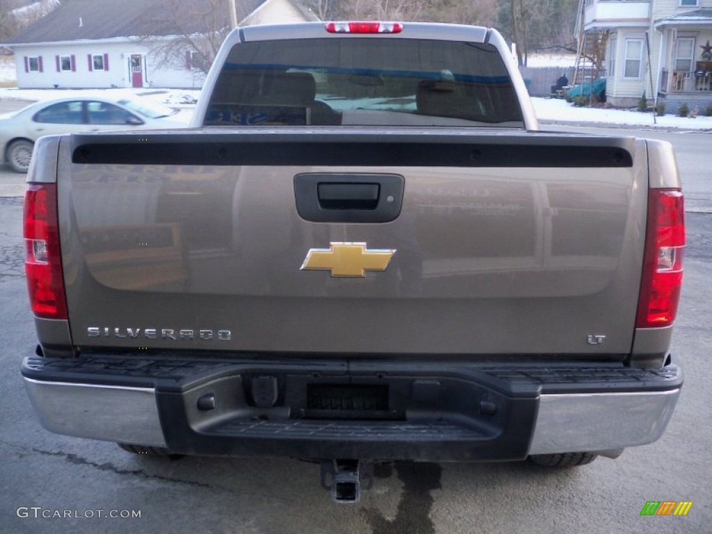 2013 Silverado 1500 LT Crew Cab 4x4 - Mocha Steel Metallic / Light Cashmere/Dark Cashmere photo #6