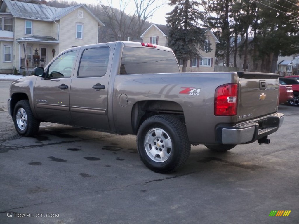 2013 Silverado 1500 LT Crew Cab 4x4 - Mocha Steel Metallic / Light Cashmere/Dark Cashmere photo #7