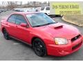 San Remo Red 2004 Subaru Impreza WRX Sedan