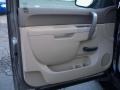 Light Cashmere/Dark Cashmere 2013 Chevrolet Silverado 1500 LT Crew Cab 4x4 Door Panel