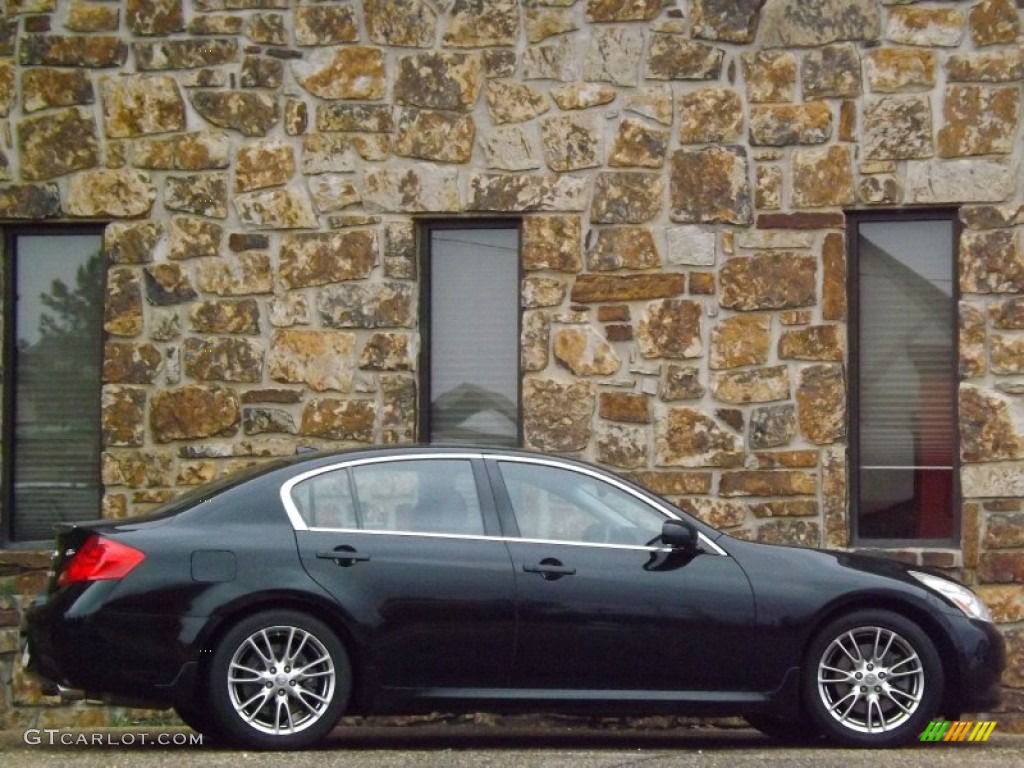 Black Obsidian 2008 Infiniti G 35 S Sport Sedan Exterior Photo #76973999