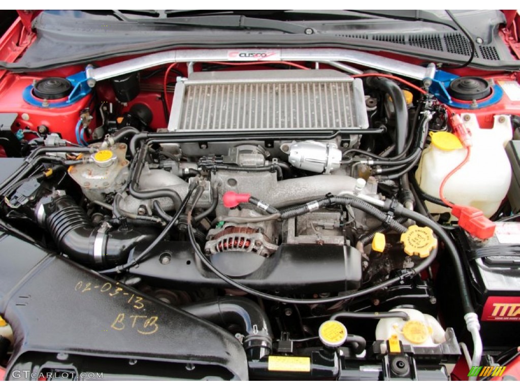 2004 Subaru Impreza WRX Sedan Engine Photos