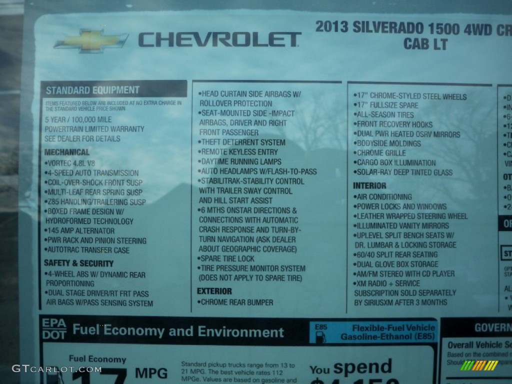 2013 Silverado 1500 LT Crew Cab 4x4 - Mocha Steel Metallic / Light Cashmere/Dark Cashmere photo #29