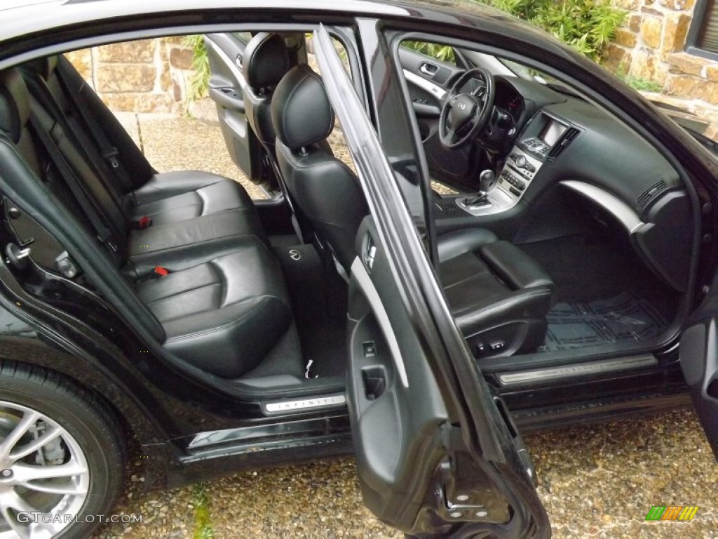 Graphite Interior 2008 Infiniti G 35 S Sport Sedan Photo #76974124
