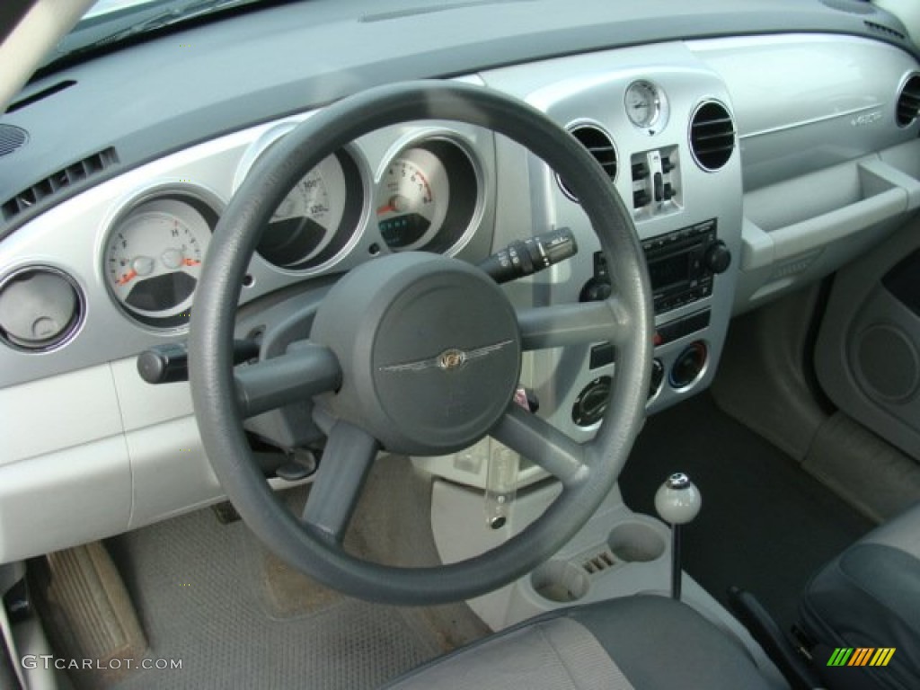 2007 Chrysler PT Cruiser Standard PT Cruiser Model Pastel Slate Gray Dashboard Photo #76974328