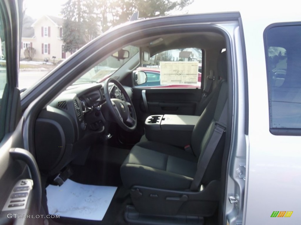 2013 Silverado 1500 LT Crew Cab 4x4 - Silver Ice Metallic / Ebony photo #15