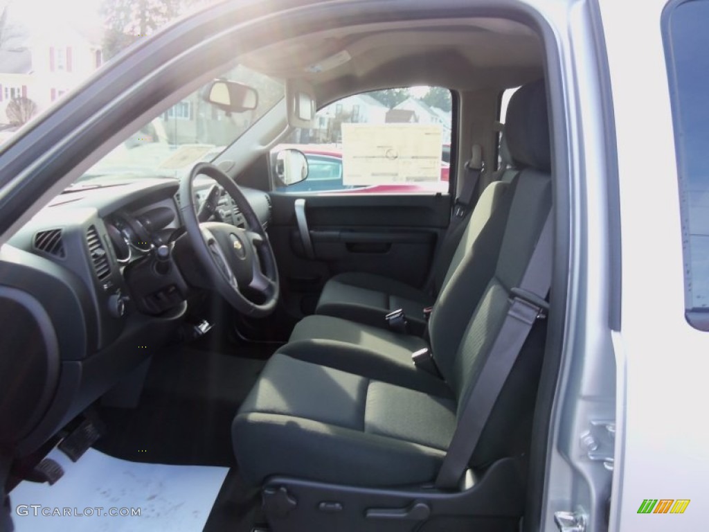 2013 Silverado 1500 LT Crew Cab 4x4 - Silver Ice Metallic / Ebony photo #16