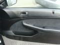 Black 2004 Honda Civic EX Coupe Door Panel