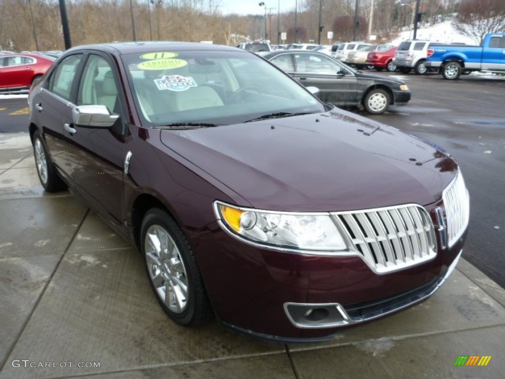 Bordeaux Reserve Metallic 2011 Lincoln MKZ AWD Exterior Photo #76975163