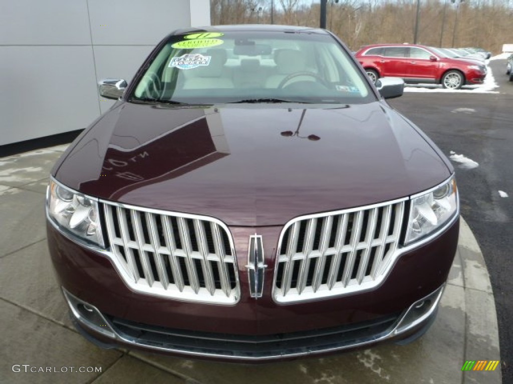 Bordeaux Reserve Metallic 2011 Lincoln MKZ AWD Exterior Photo #76975186