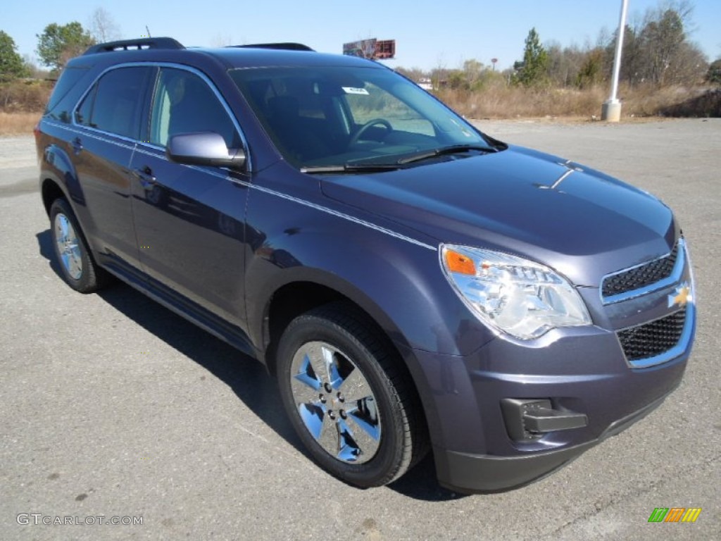 2013 Equinox LT - Atlantis Blue Metallic / Jet Black photo #2