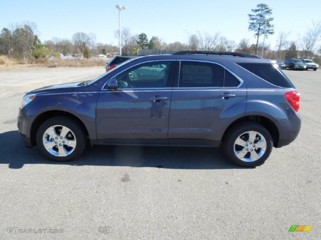 2013 Equinox LT - Atlantis Blue Metallic / Jet Black photo #3