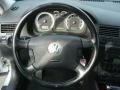 Black 2004 Volkswagen Jetta GLS 1.8T Sedan Steering Wheel