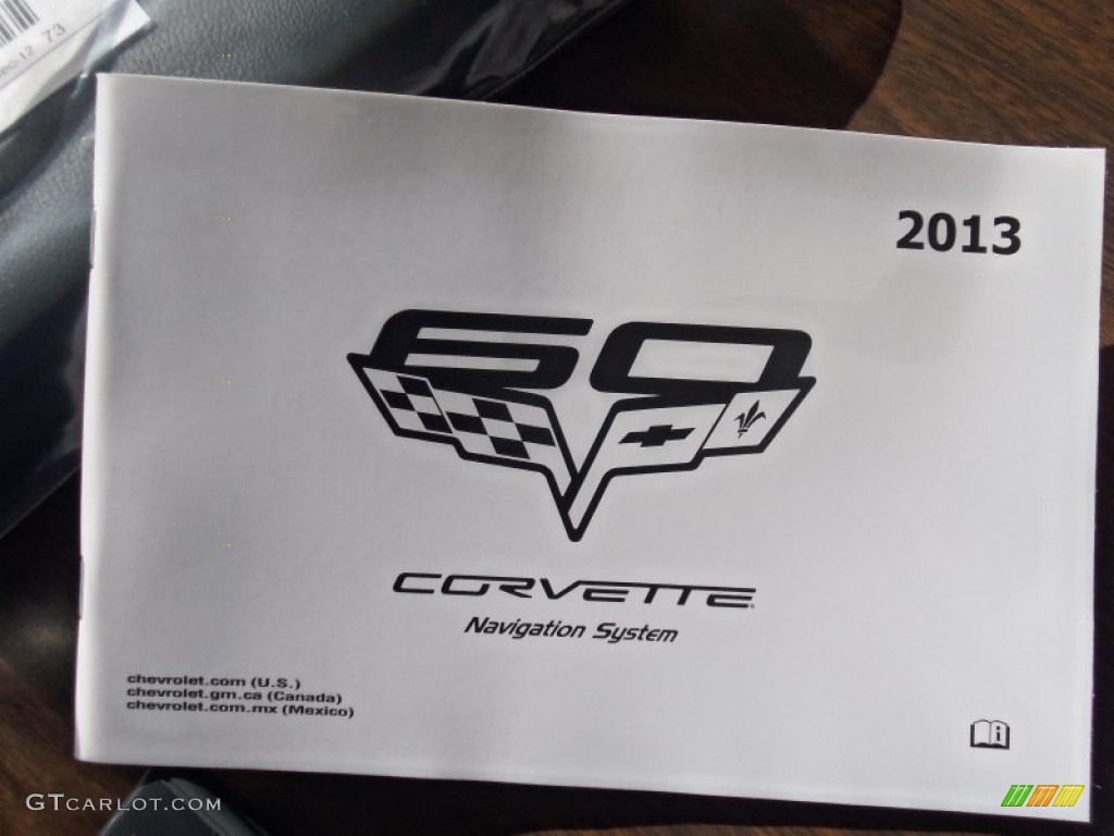 2013 Corvette Grand Sport Coupe - Arctic White/60th Anniversary Pearl Silver Blue Stripes / Diamond Blue/60th Anniversary Design Package photo #34